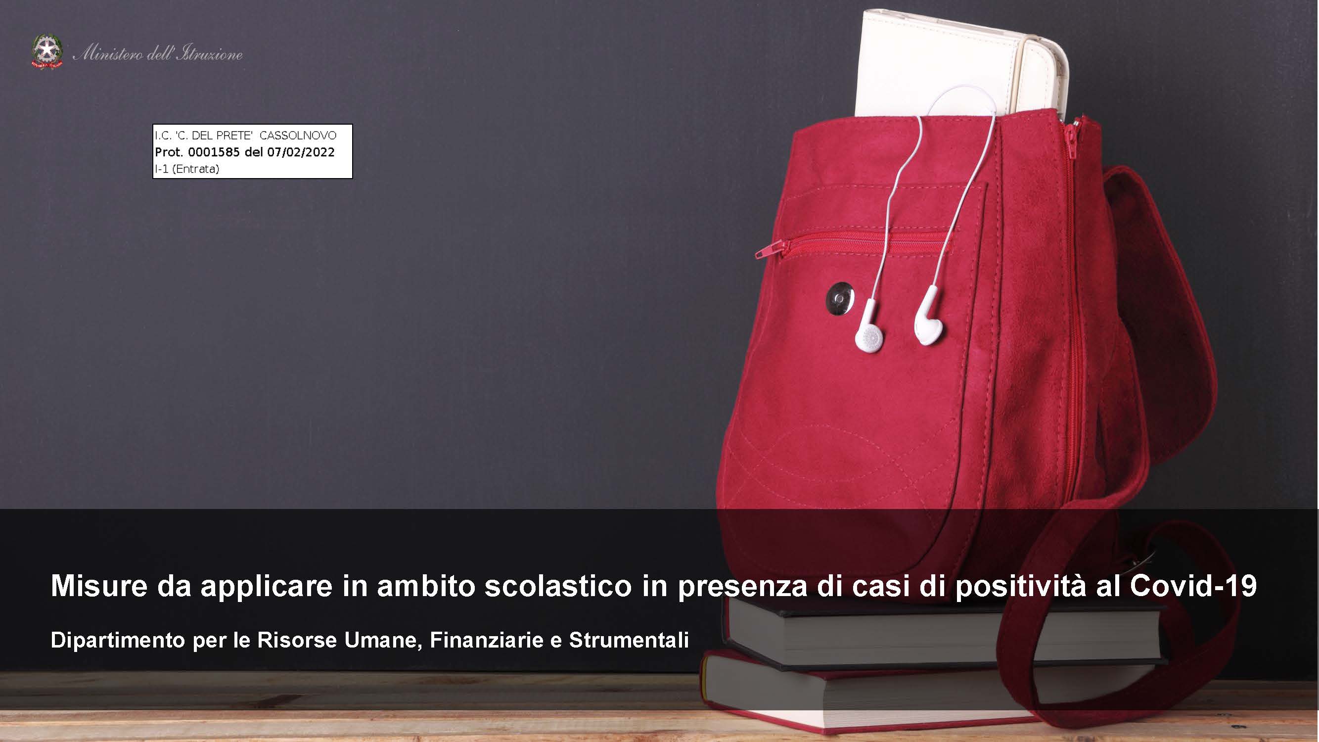 GESTIONE EMERGENZA COVID 19 VADEMECUM Pagina 01