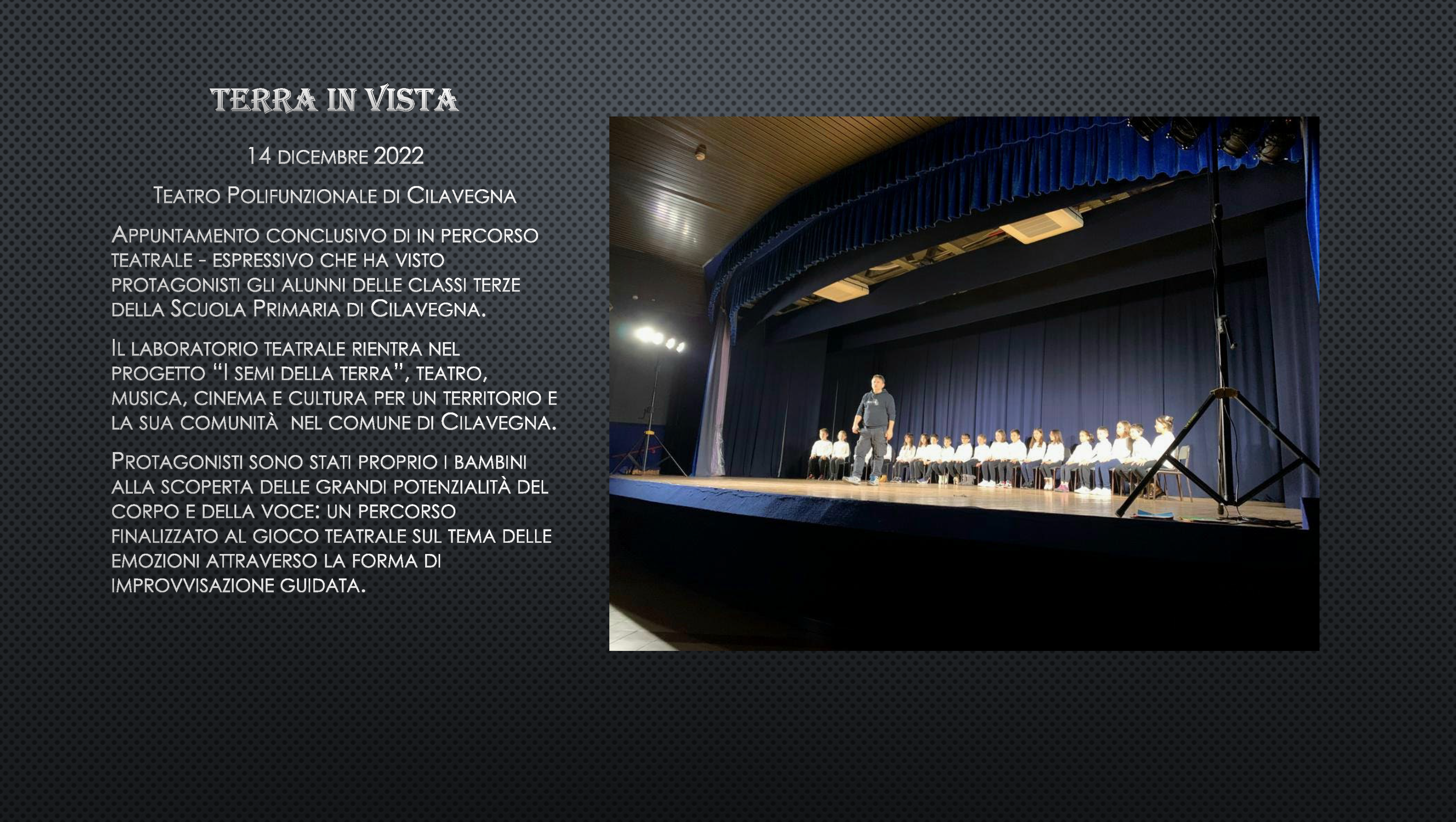 presentazione foto teatro Pagina 1