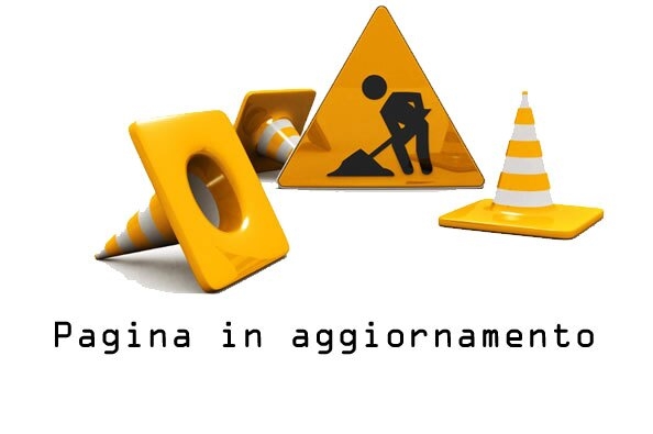 pagina in aggiornamento